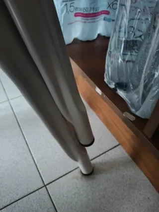 2 Sillas de Jardín Metálicas Blancas