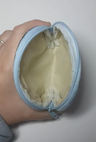 Monedero Estampado Revistas Vogue Azul