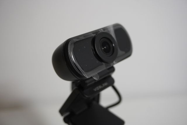 Webcam 2.5K Quad HD con Micro y Tapa