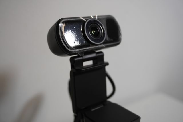 Webcam 2.5K Quad HD con Micro y Tapa