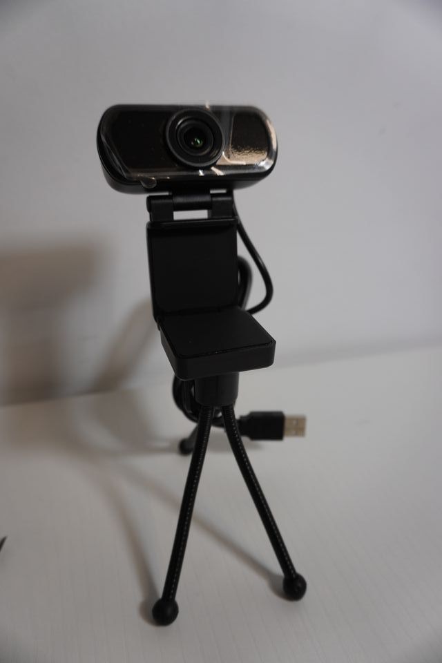 Webcam 2.5K Quad HD con Micro y Tapa