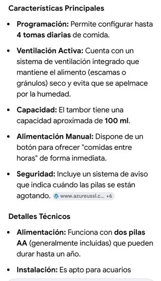 Comedero automático EHEIM acuario