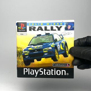 Colin McRae Rally PS1 Completo con Poster ITA