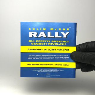 Colin McRae Rally PS1 Completo con Poster ITA