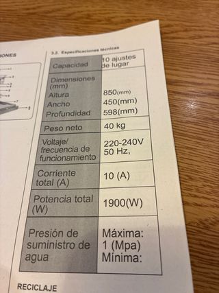 Lavavajillas Telefunken TLK1045TDN