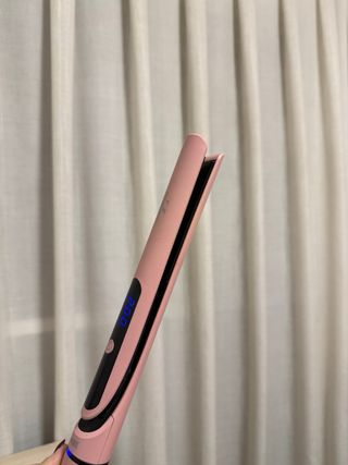 Plancha de pelo rosa