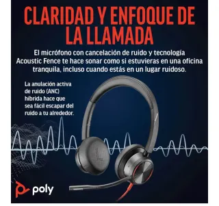 Auriculares Poly Blackwire 8225