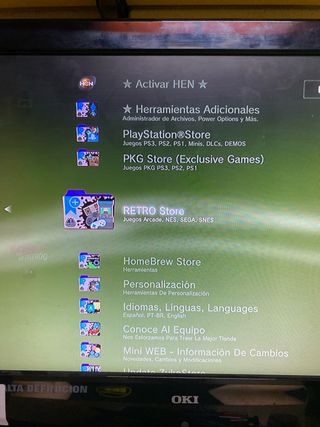 CONSOLA PLAYSTATION 3 PS3 COMPLETA 500GB CON JUEGO