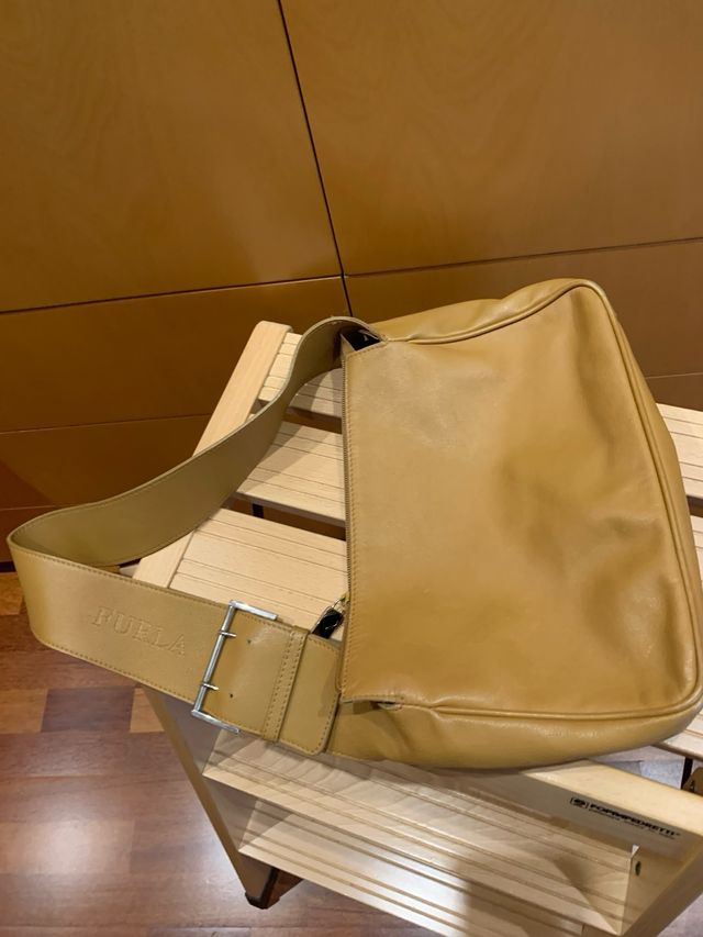 Bolso Furla Beige/Marrón
