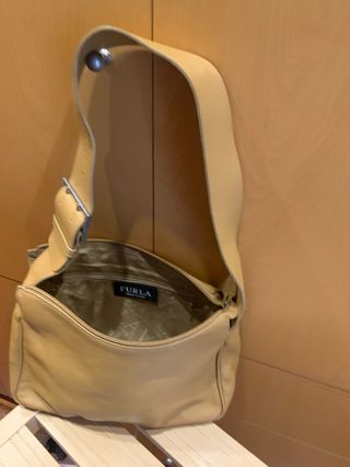 Bolso Furla Beige/Marrón