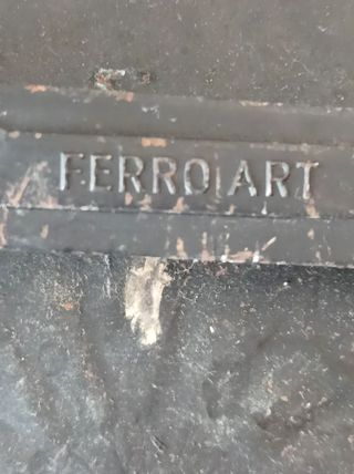 Aplique Ferroart 5 globos cristal metal