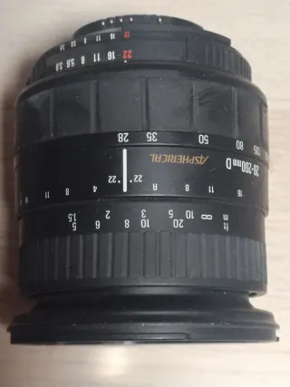 Objetivo Sigma 28-200mm para Nikon