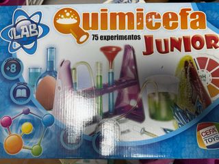 Juego Quimicefa Junior 75 Experimentos