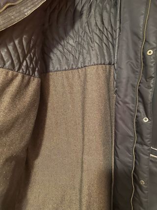 Gabardina Versace Negra