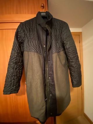 Gabardina Versace Negra