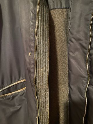 Gabardina Versace Negra