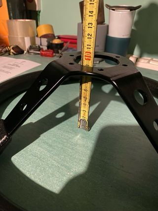 Volante desplazado + piña Opel Corsa B