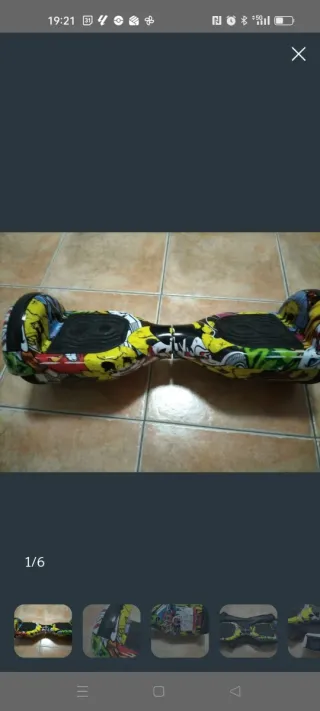 Hoverboard con funda