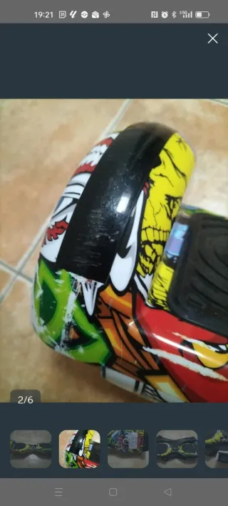 Hoverboard con funda