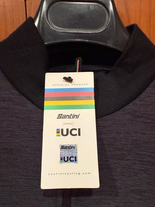 Maillot Santini World Champion manga larga