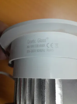 Lote 3 Focos LED Empotrables Redondos