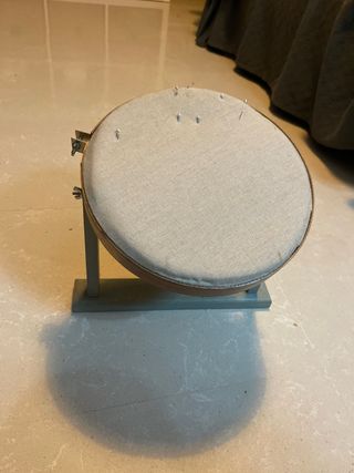 Bastidor de bordado antiguo
