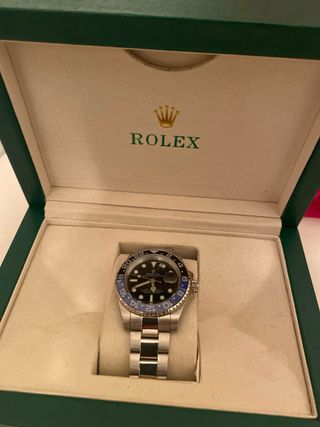 Reloj Rolex GMT Negro y Azul
