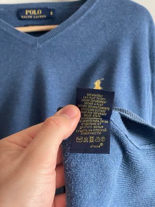 Jersey Polo Ralph Lauren azul S