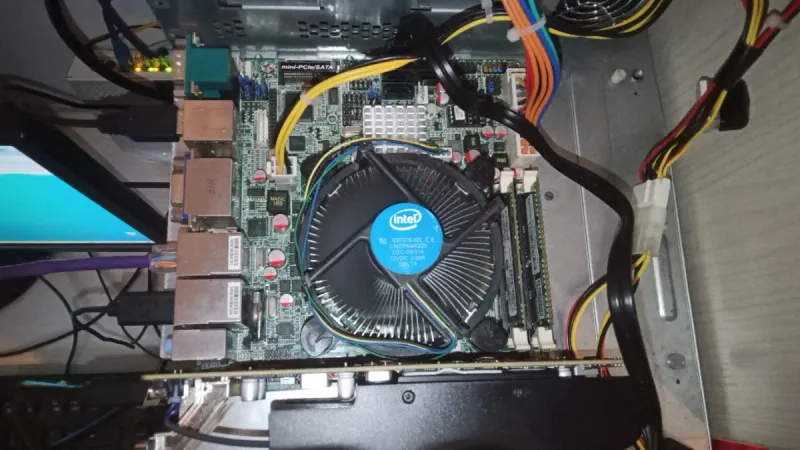 Mini ITX Q87 + i5 4570 (4 núcleos) – 2x LAN Intel afbeelding 3