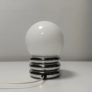 LAMPARA SOBREMESA CROMADA 70S (I)