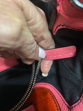 Bolso Loewe Flamenco Piel Rosa