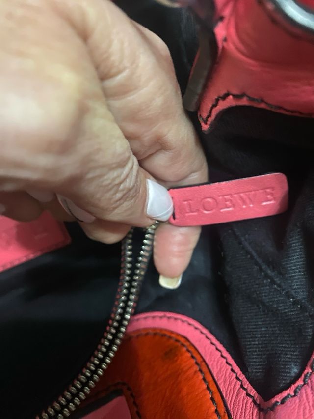 Bolso Loewe Flamenco Piel Rosa