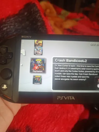 PS Vita Sony con TODOS los juegos