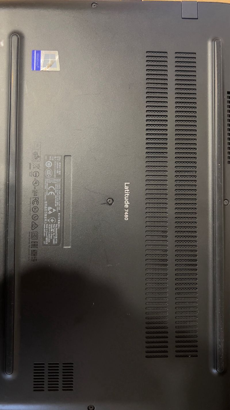 Portátil Dell Latitude 7480 Negro afbeelding 5