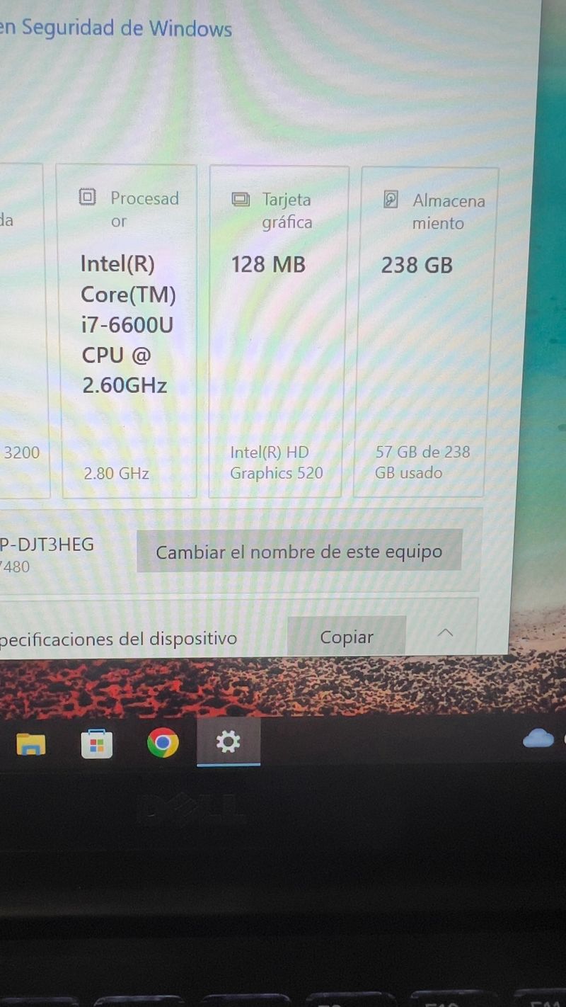 Portátil Dell Latitude 7480 Negro afbeelding 4