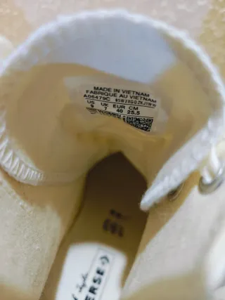 Converse Luxe Wedge Blancas Nuevas