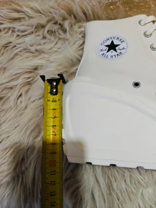Converse Luxe Wedge Blancas Nuevas