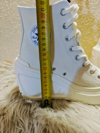 Converse Luxe Wedge Blancas Nuevas