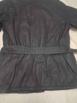 Cazadora Kiwi forrada con cinturón