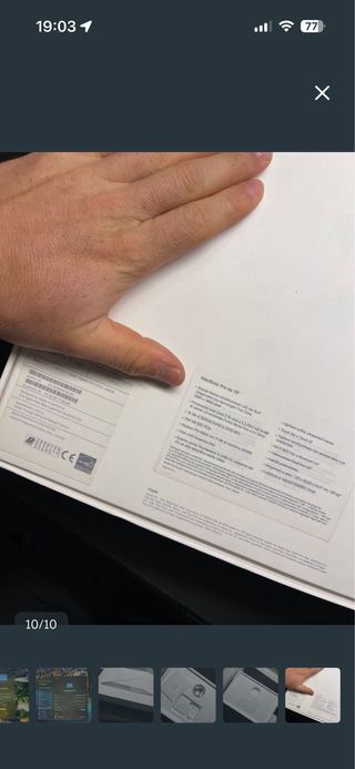 MacBook Pro 2018 i7 Plata Touchbar y touch id