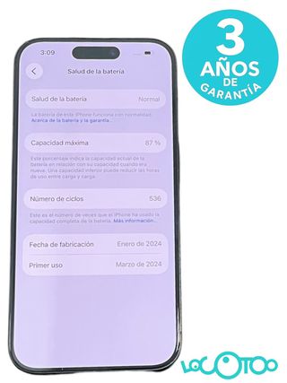 IPHONE 15 PRO 256 GB