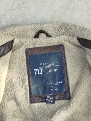 Cazadora de piel niñ@ (modelo piloto)