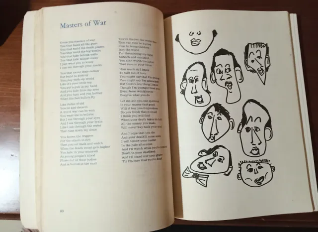 BOB DYLAN. Escritos, canciones y dibujos 2 libros