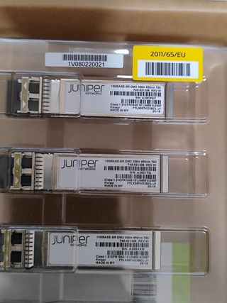 Juniper JNP-10G-SR SFP+ – Lote 34 módulos