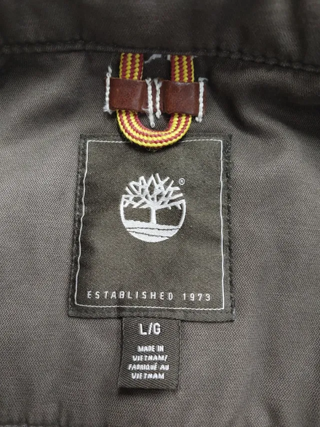 Cazadora Timberland Talla L Verde Oliva
