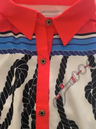 Blusa vaporosa marinera nueva