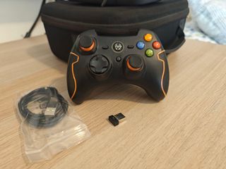 Mando Krom Khensu Inalámbrico PC/PS3 Naranja