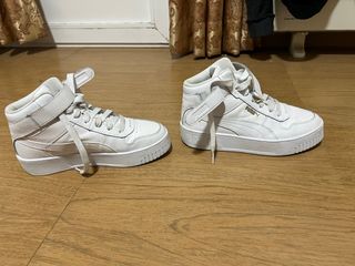 Puma Carina Street Mid Mujer Blancas