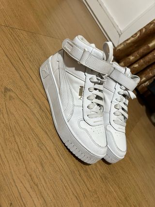 Puma Carina Street Mid Mujer Blancas