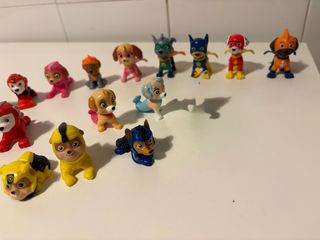 Lote 17 muñecos Patrulla Canina
